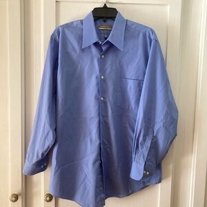 Van Heusen Men's Blue Dress Shirt